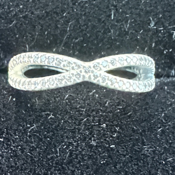 Pandora Silver Infinity Ring - Picture 2 of 5